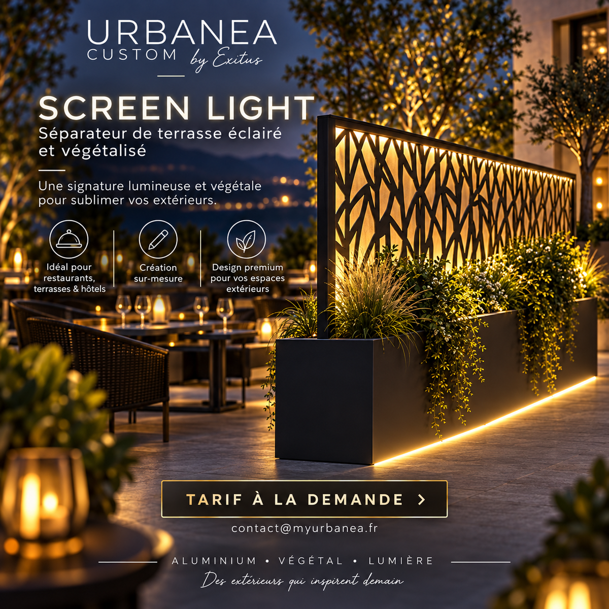 Claustra Aluminium URBANEA