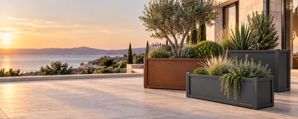 Jardinières Aluminium URBANEA