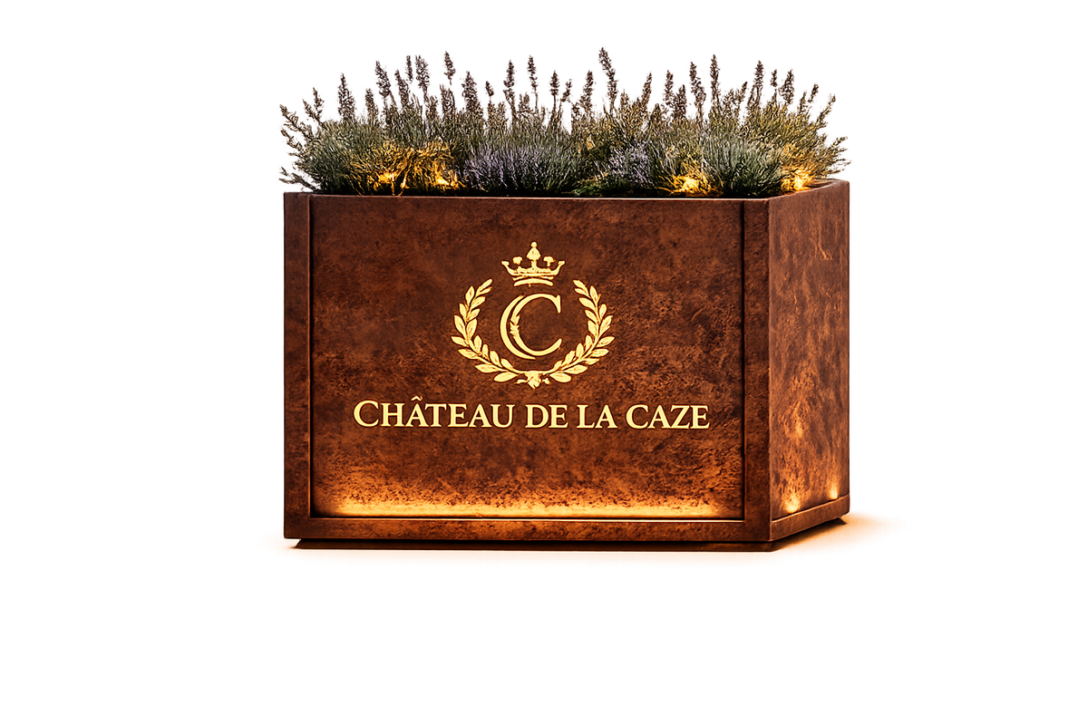 Jardinière lumineuse LED — Sur-mesure – URBANEA