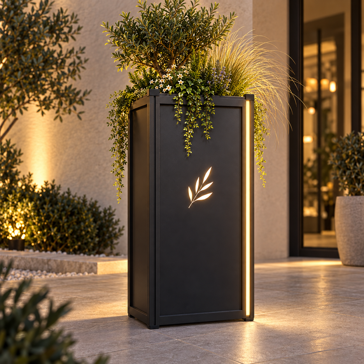 💡 Jardinière Lumineuse LED – Sur-Mesure – Tarif sur demande – URBANEA